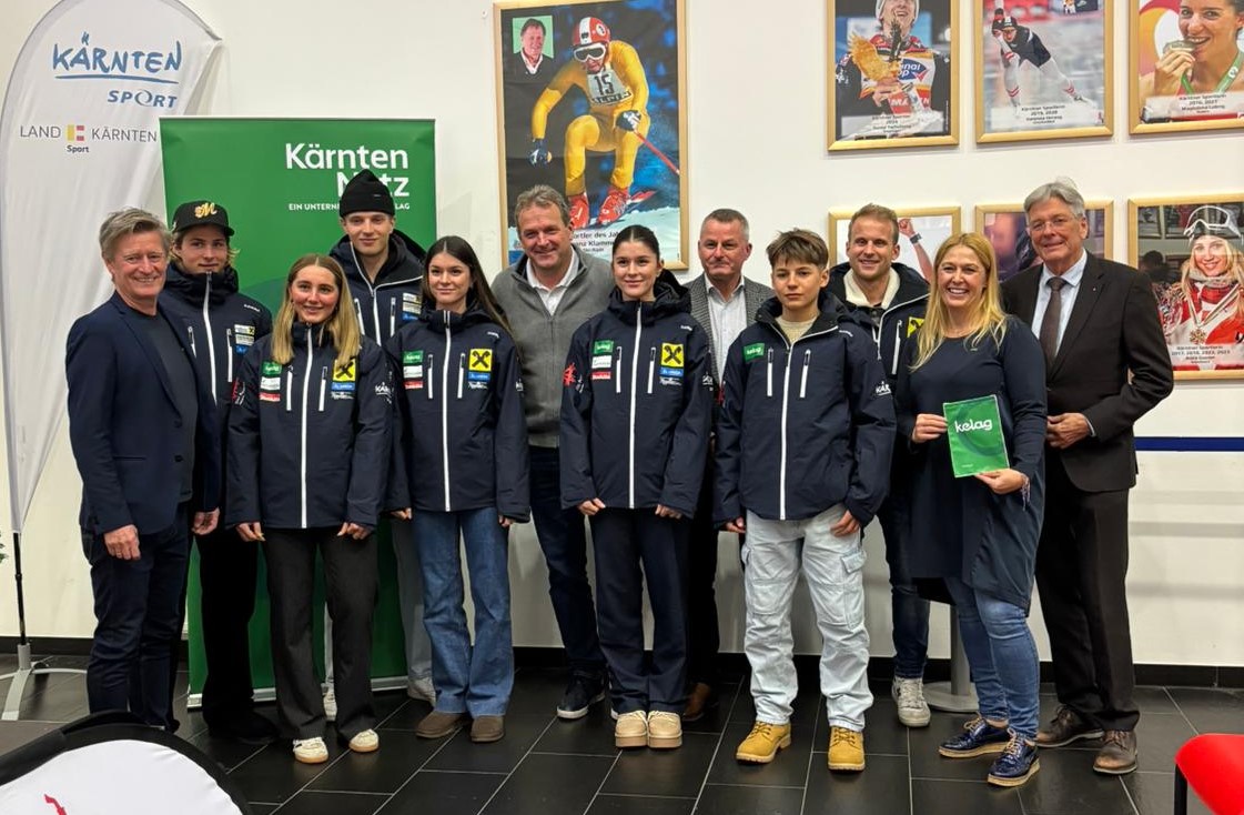 Neues Kader-Outfit für den Kärntner Landesskiverband präsentiert